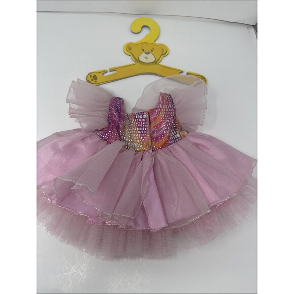 Build A Bear Fairy & Ballerina Dress Costumes Ballet Slippers Panties Hangers - Picture 16 of 16